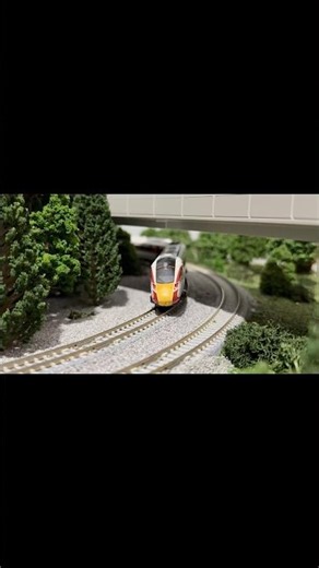 Class 800 leaving town