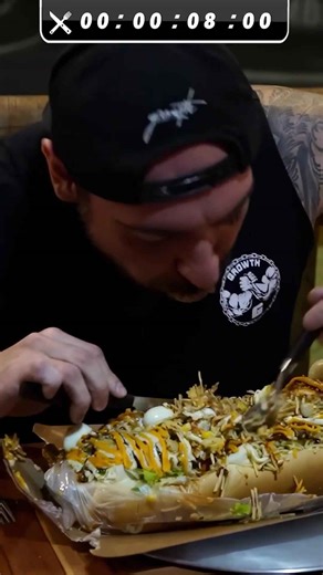 Can I conquer this giant hot dog?