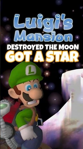 Did Luigi Destroy The Moon?! - LUIGI'S MANSION