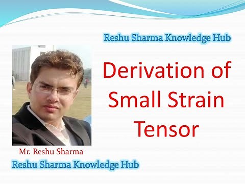 Derivation of Small Strain Tensor: Part 10: Advanced SOM