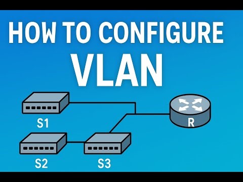 How to Configure VLAN Full Step-by-Step VLAN Configuration Cisco Packet Tracer | Tech Learn Rwanda