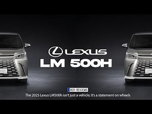 Lexus LM 500h 2025: Luxury | MPV | Full Review | ACR Reviews