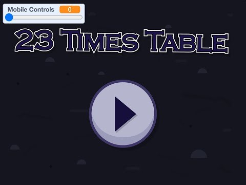 Numberblocks - 23 Times Table | Scratch Game