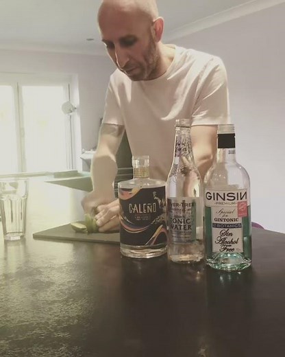 Alcohol Free Drinks - making my favourite zero alcohol drink in 37 seconds