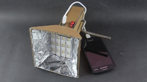 Free Energy Motor Generator Power Flash Light