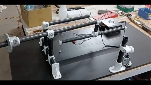 利用四连杆机构热切割梯形机翼 | Hot Wire Cutter