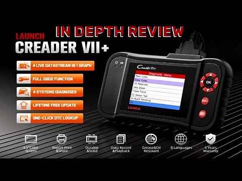 LAUNCH Creader VII+ OBD2 Scanner: The Best OBD2 Scanner for DIYers?