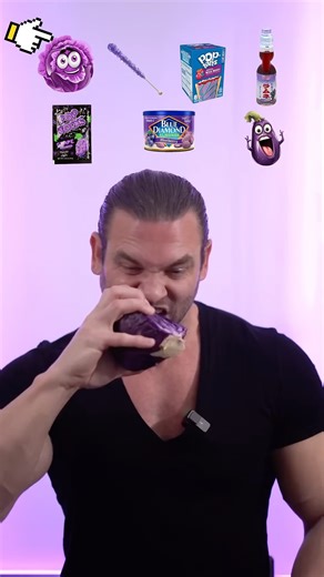 purple Taki Mukbang #mukbang #challenge #eating #gigachad