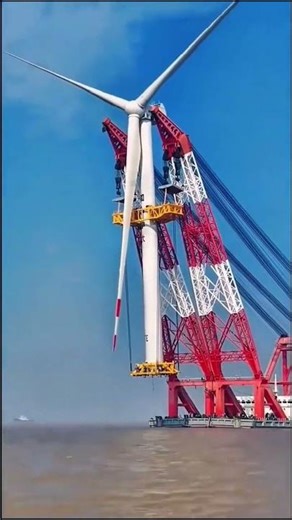 China Is Building Giant Windmills in the Middle of the Sea!