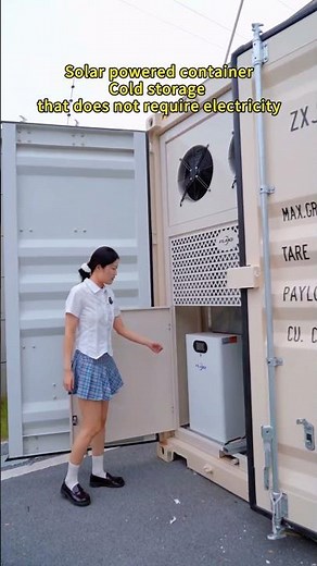 FLAND SOLAR CONTAINER COLD ROOM