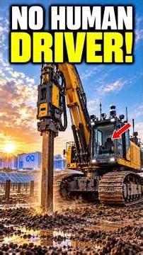 72-Ton Construction Robot Has NO DRIVER!