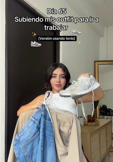Ideas de Outfit Usando Tenis para Trabajar