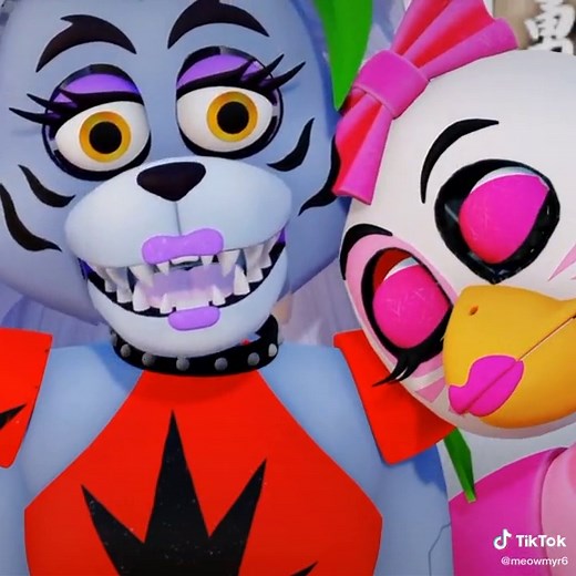 Chica and Roxy: Exploring the Relationship in FNAF Security Breach