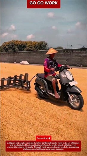Scooter - Towed Rice Spreader Frame for Fast Grain Leveling and Efficient Sun Drying in Open Yards