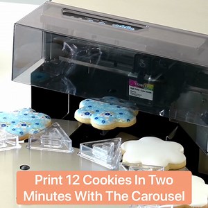 Event Planners! Provide personalized cookies & macarons at your events with Eddie®, The Edible Ink Printer $2,995 USD. Print photos and logos directly onto cookies, macarons, and confections and more. Great for weddings, anniversaries, birthday parties, and corporate events. Prints 300 cookies per hour. High-quality printing. NSF and cGMP certified and rated 4.7 out of 5 stars on Trustpilot. Call 1 763-475-6676, email sales@primera.com, or live chat on www.primera.com/eddie. Free tech support fo