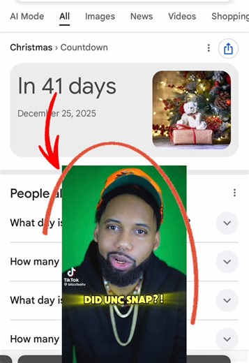41 Days Until Christmas Countdown