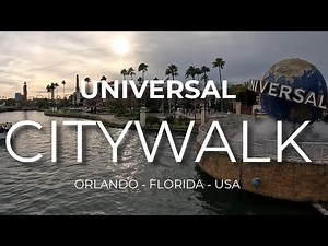 Universal CityWalk Orlando - Full 4K Walking Tour 🌎🎇
