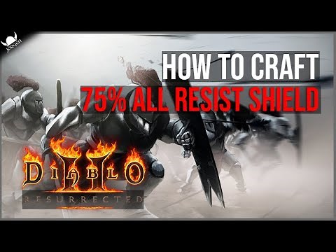 How to Craft a 75% All Resist Paladin Shield - Rune Crafting Guide - Diablo 2 Resurrected (2021)