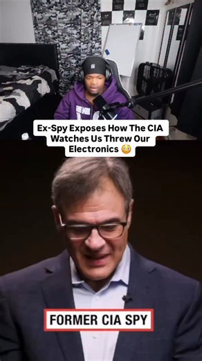 DaCoby | Ex-Spy Exposes How The CIA Watches Us Threw Our Electronics 😳 | Instagram