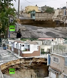 Guatemala Sinkhole 2010 Video
