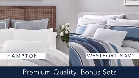 Nautica - Bath Towels, 100% Soft & Absorbent Cotton Towels, Fade Resistant and Zero Twist Construction, Medium Weight Bathroom Towels (Oceane Grey, 6 Piece)