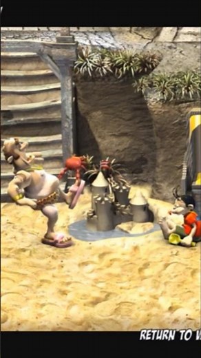 Neighbours Back From Hell - What is hidden inside that sandcastle, neighbour?