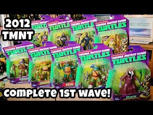 2012 TMNT FIGURES - COMPLETE FIRST WAVE!