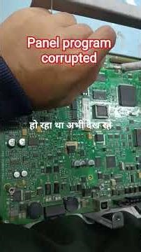 fire panel program corrupted#repairs #fair #panel#technology
