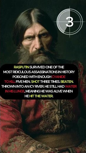 They Tried EVERYTHING to Delete Rasputin And He Still Lived #shortsfeed