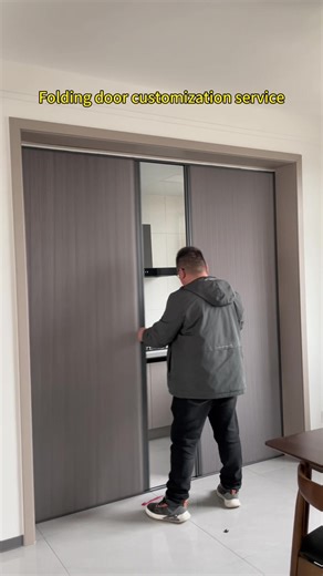 Versatile Folding Doors for Kitchen and Balcony