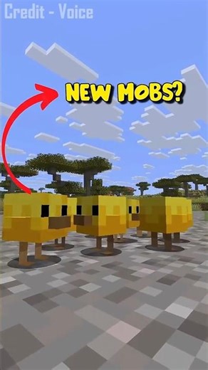 Minecraft's New Update is cute. | #Minecraft #minecraftshorts #minecraftupdate