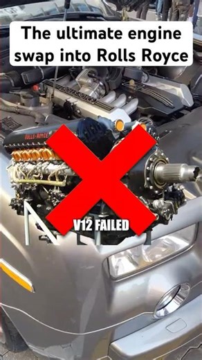 Luxury Meets Boost: 2JZ Rolls-Royce Phantom Build! JDM 2JZGTE Supra Inside 💨 #shorts