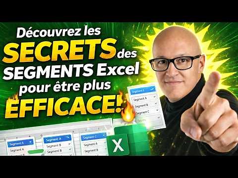 Excel Segments In A Table Or Pivot Table