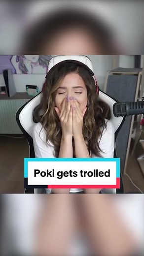 She couldn’t believe it 😂 #pokimane #pokimaneclips #poki #twitch #twitchstreamer #twitchclips #twitchmoments #offlinetvandfriends #offlinetv #fyp #fypシ #rickroll