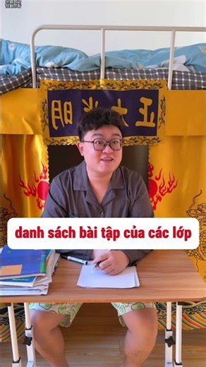 Khi phòng ký túc xá của bạn ở trong lớp học (P.15) | Mỗi Ngày Một Hài #shorts