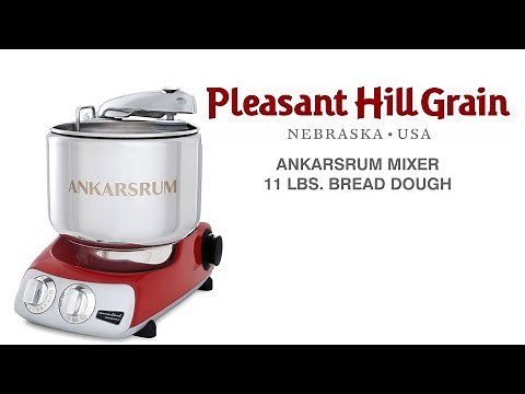 Ankarsrum Mixer Large Batch: 11 lbs. Whole Wheat Bread Dough
