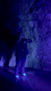 Blacklights in a cave are SO COOL! We will have more tours throughout the year. The ultraviolet light from the blacklights excites the electrons in the mineral calcite, the main mineral in all of our cave formations. When the “excited” electrons fall back to their natural state they give off energy in the form of light that we can see. This ability to absorb light and instantly release light back in a different wavelength (visible light) is a process called fluorescence. Basically, because of th