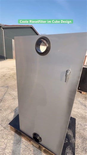 CCV - Rieselfilter #koi #koikichi #japankoi #rieselfilter #filter #biofilter #teich