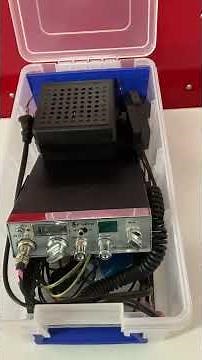 CB radio prepper box ,go box quick setup!