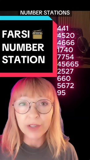 NUMBER STATION in Iranian / Persian / Farsi language #hamradio #learnontiktok #tiktoklearningcampaign #shortwave #communication
