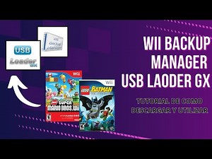 Como descargar Wii backup manager y USB loader GX para usar copias de seguridad en wii 2025