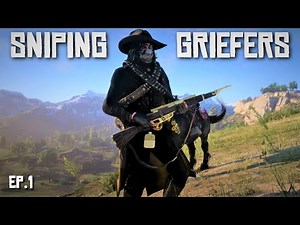 Griefers Get Griefed by PC Sniper [3vs1] - Red Dead Online