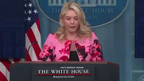 WHITE HOUSE: "IRAN’S WAR MACHINE IS GETTING CRUSHED"More than 11,000 targets have already been hit under Operation Epic Fury.The administration says Iran’s ballistic missile and drone attacks have dropped by 90%.It also claims 150 Iranian naval vessels have been destroyed.