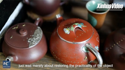 Discover the magic of restoration and the beauty of embracing imperfections with "juci," a traditional Chinese handicraft that breathes new life into broken porcelain | Xinhua Culture&Travel
