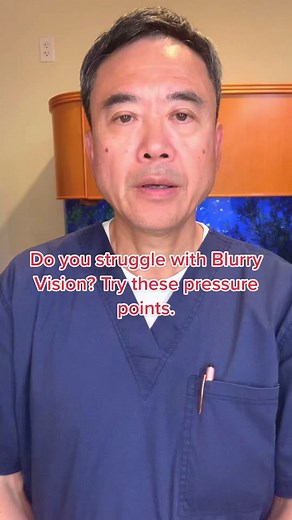 Relieve Blurry Vision with Pressure Points Techniques