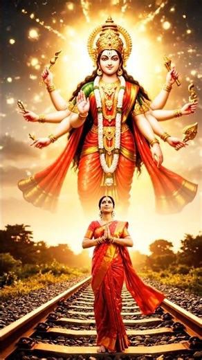 Goddess Durga Mahima 🔥 | Divine Protection & Blessings #shorts