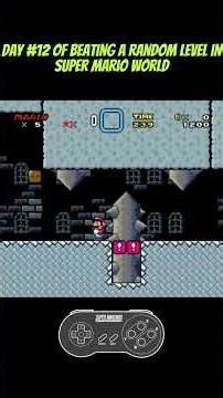 Day #12 of Beating a Random Level in Super Mario World!