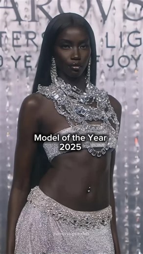 Anok Yai Model of the year 2025 . . . #anokyai #modeloftheyear #2025 #supermodel | runwaytopmodels