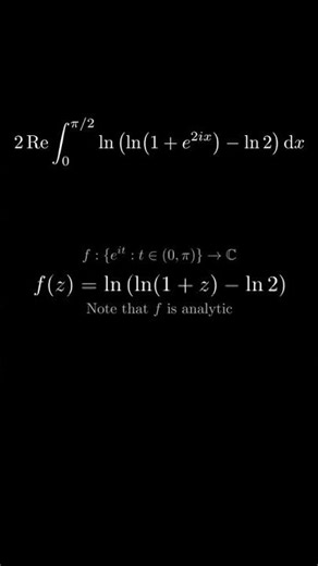 Insane Nested Log-Cosine Integral 🤯 | Visualizing Wild Math Integrals!