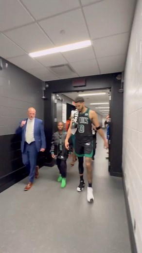 Walking off after clinching the series 4-1 👏 | NBA